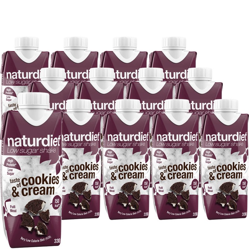 Ruokavalionkorvike Cookies & Cream 12kpl - 26% alennus