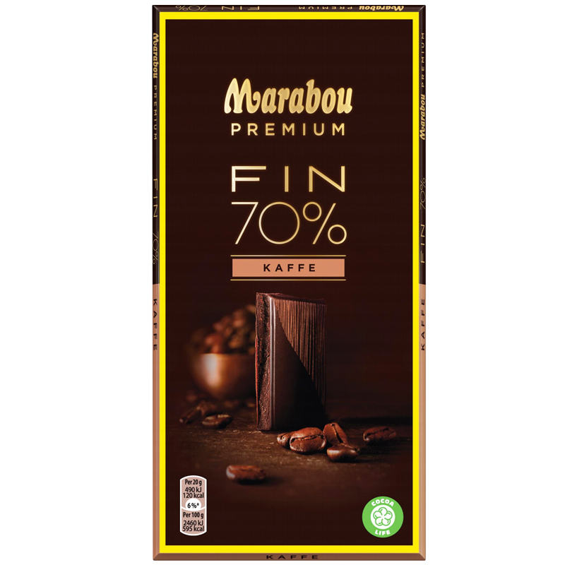 Tumma Suklaa "Kahvi" 100g - 37% alennus