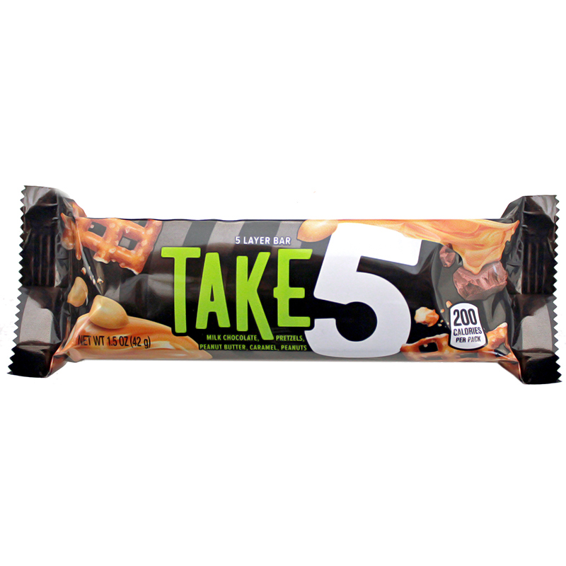 Suklaapatukka "Take 5" 42 g - 56% alennus