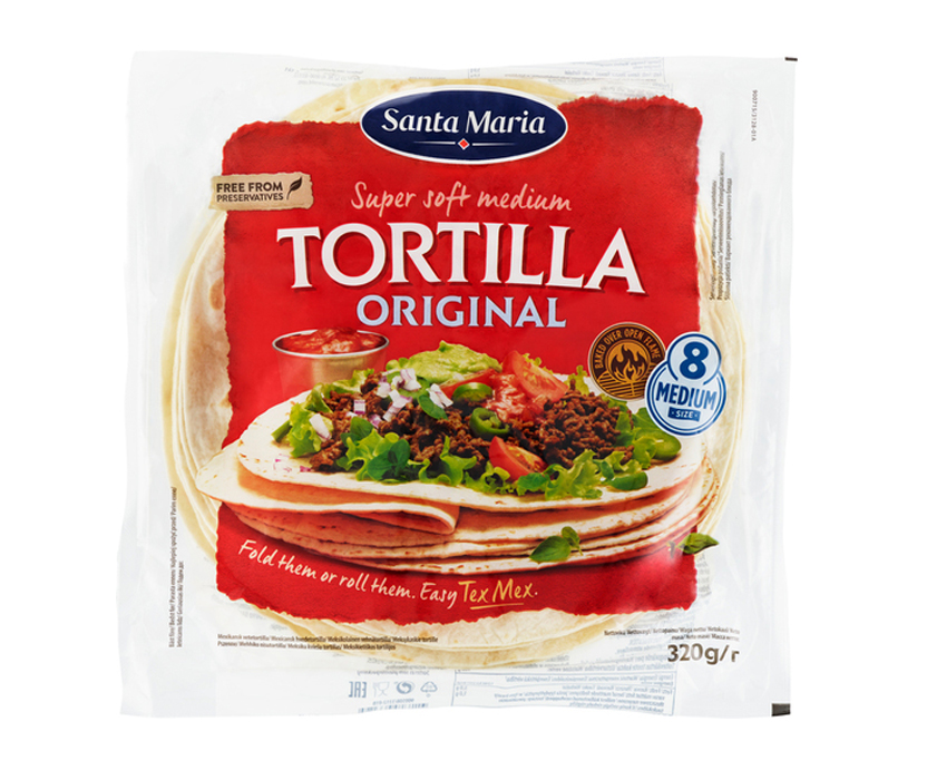 Tortillaleivät 320g - 38% alennus