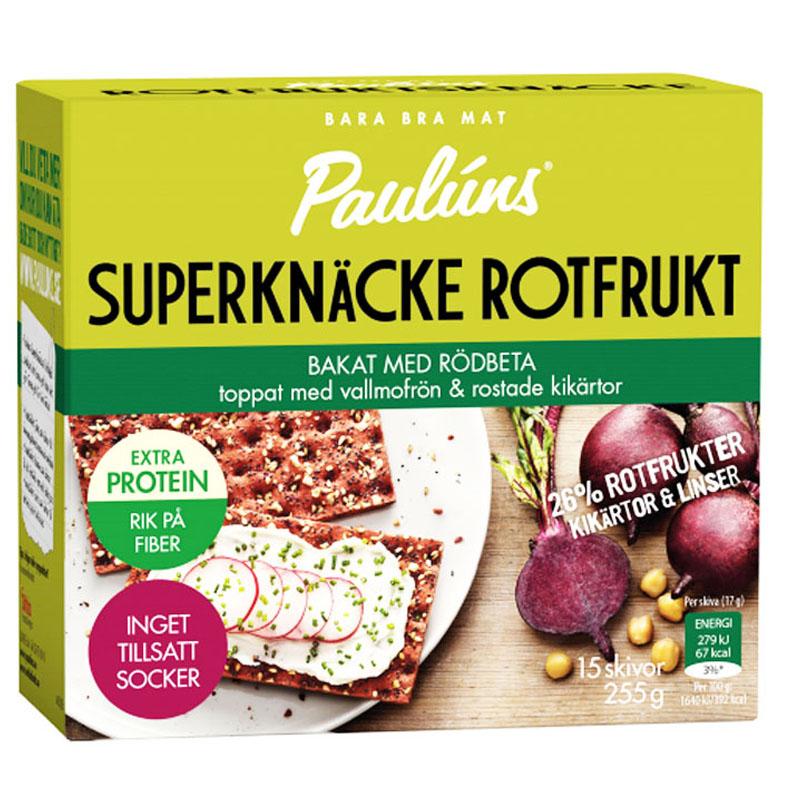 Näkkileipä Punajuuri 255 g - 40% alennus