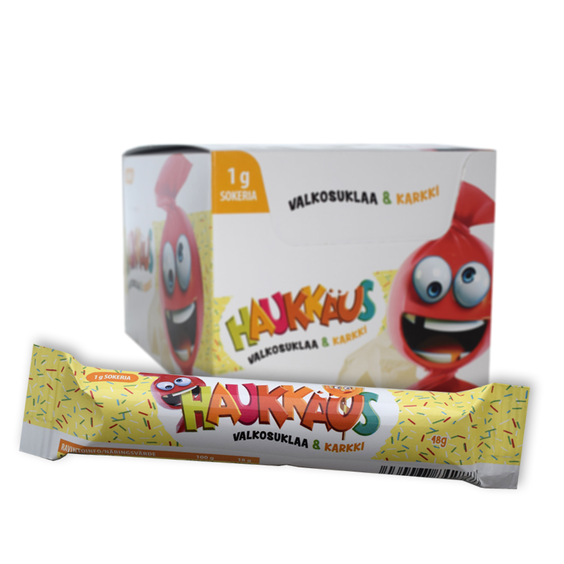 Suklaapatukoita Valkosuklaa & Karkki 70kpl - 80% alennus