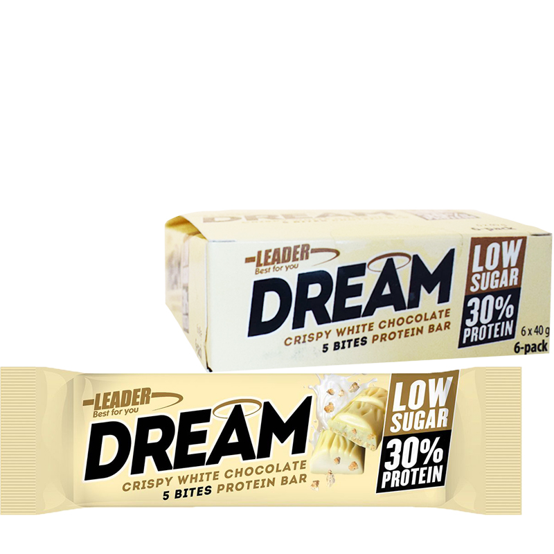 Laatikollinen Proteiinipatukoita "White Chocolate" 6 x 40g - 20% alennus