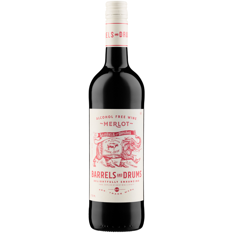 Merlot Alkoholiton Viini - 48% alennus