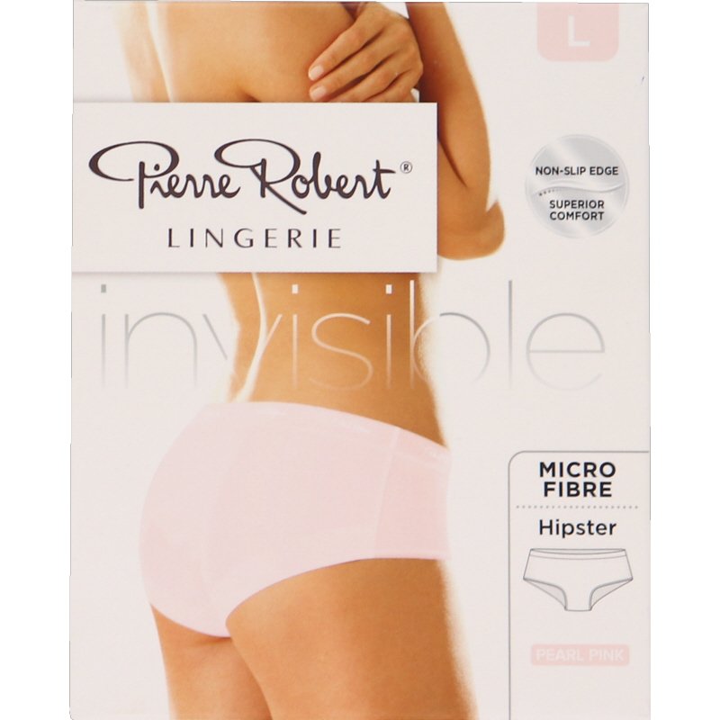 Ultraohuet Mikrokuitu Hipsterit Vaaleanpunainen Koko L - 77% alennus