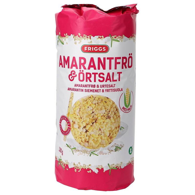Maissikakut Amarantin Siemenet & Yrttisuola - 30% alennus