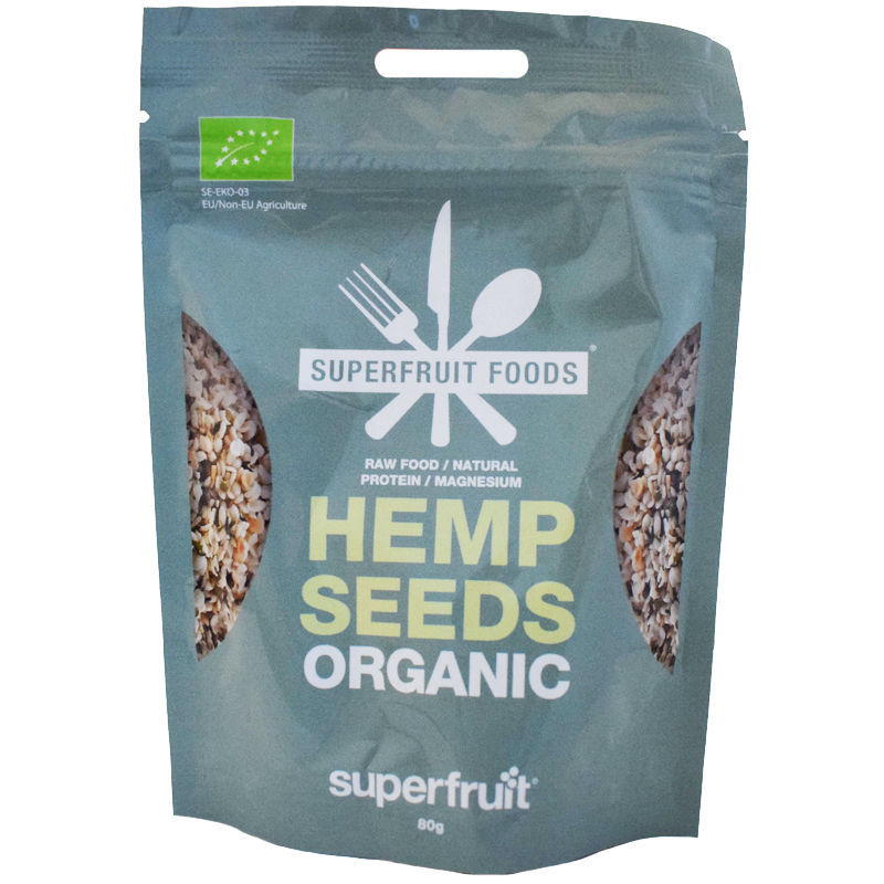 Luomu Hampunsiemenet 80g - 33% alennus