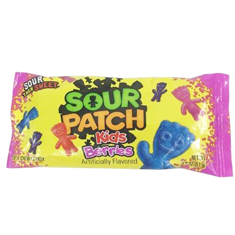 Makeiset "Sour Patch Kids Berries" 51g - 40% alennus