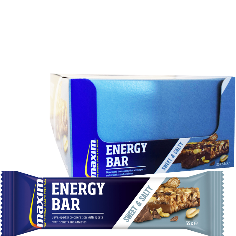 Laatikollinen Energiapatukoita "Sweet & Salty" 25 x 55g - 68% alennus