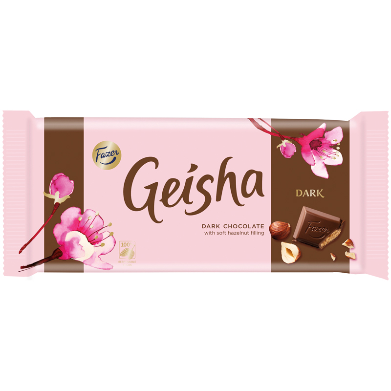 Geisha Dark Suklaalevy - 18% alennus