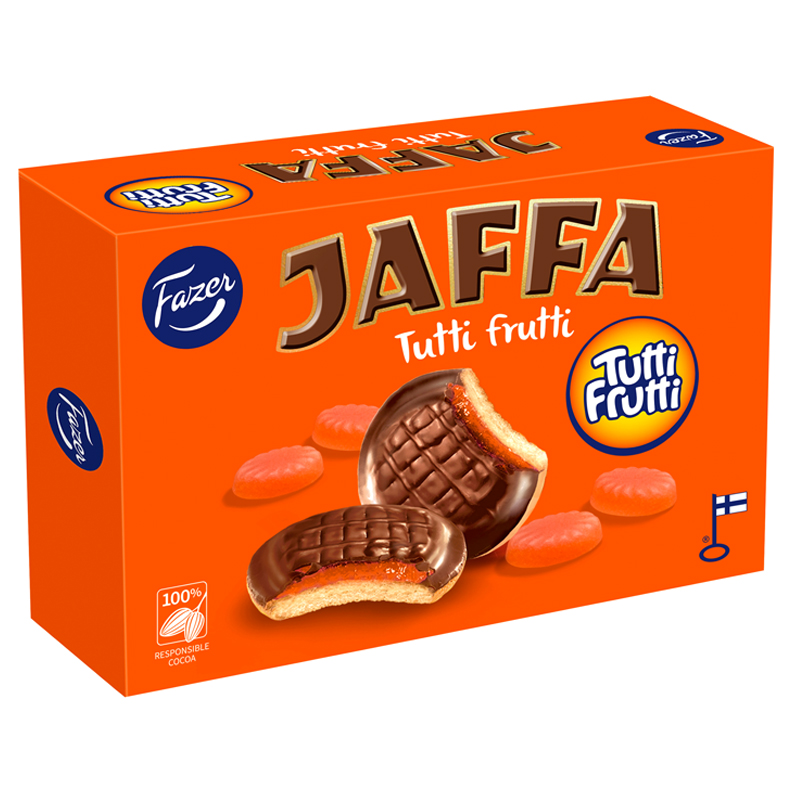 Jaffa Tutti Frutti Keksit - 20% alennus