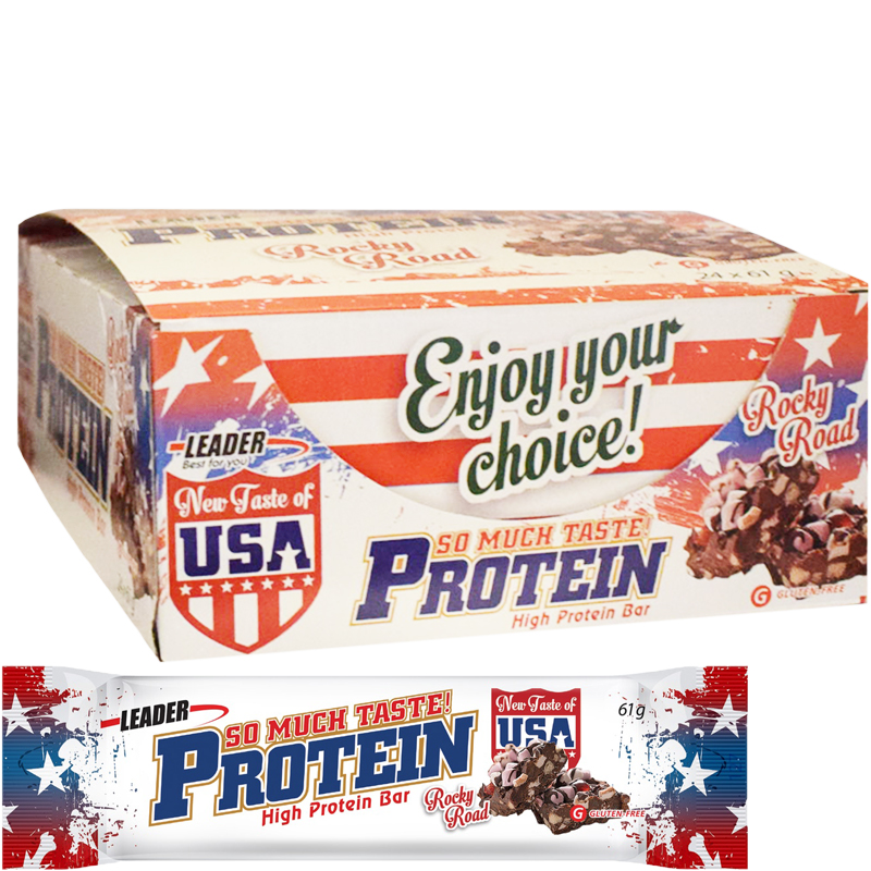 Proteiinipatukoita Rocky Road 24kpl - 25% alennus