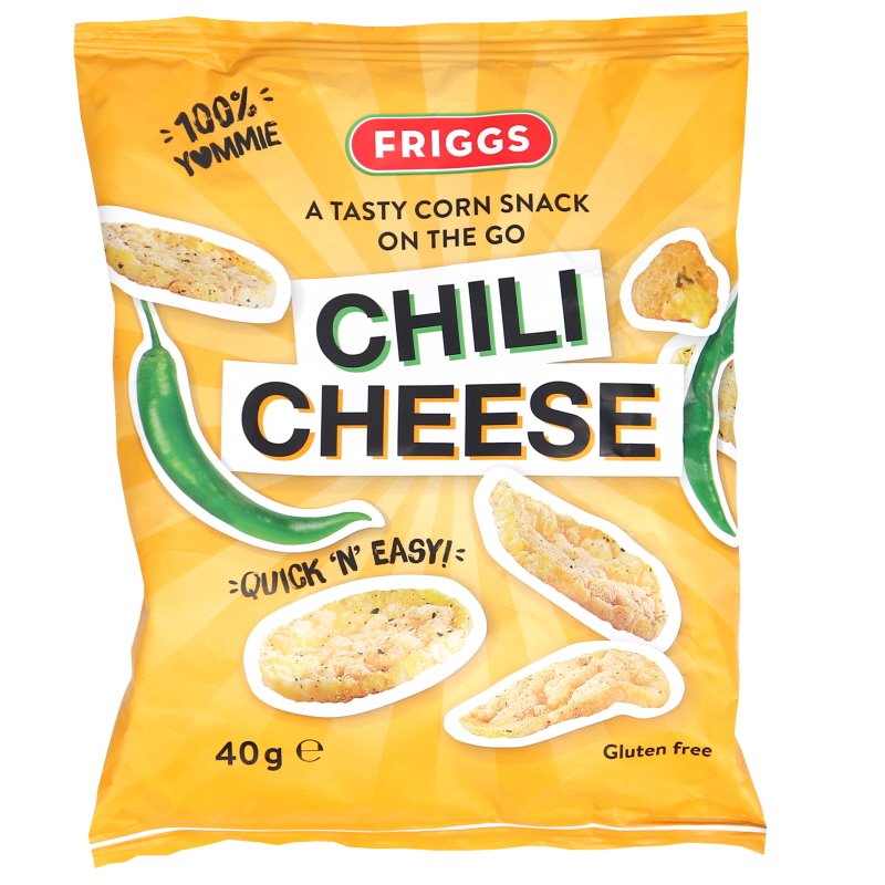 Maissisnacksit Chili & Juusto - 57% alennus
