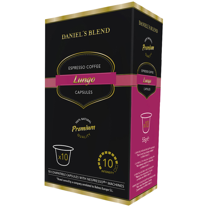 Nespresso-kahvikapselit "Lungo" 10 kpl - 50% alennus