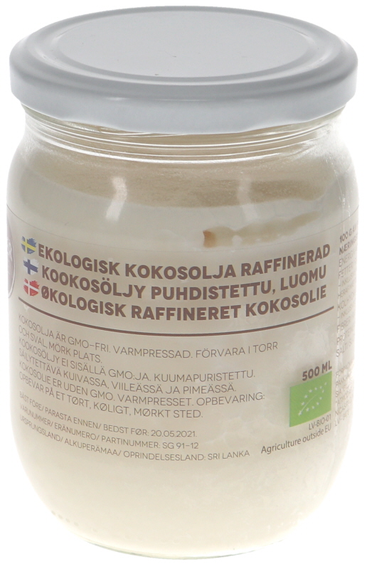 Luomu Kookosöljy - 42% alennus