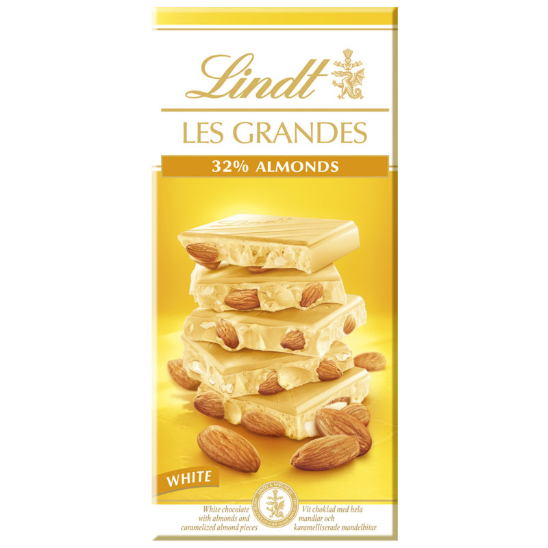 Valkosuklaa "Almonds" 150g - 50% alennus