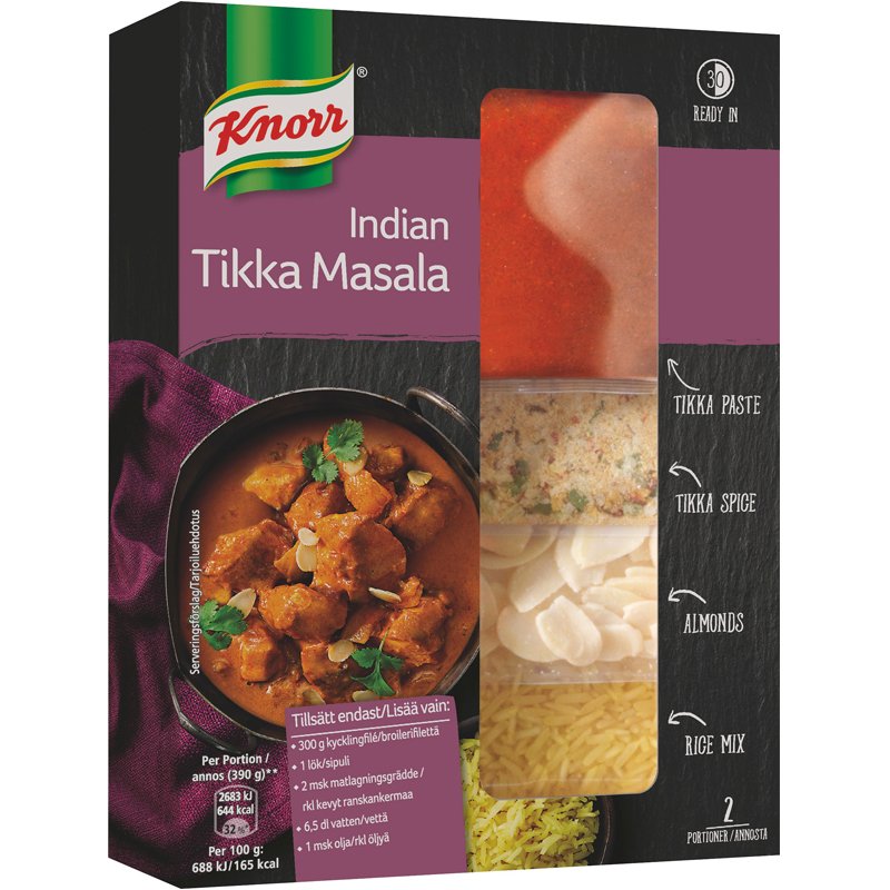 Ateria-ainekset "Tikka Masala" 190 g - 72% alennus