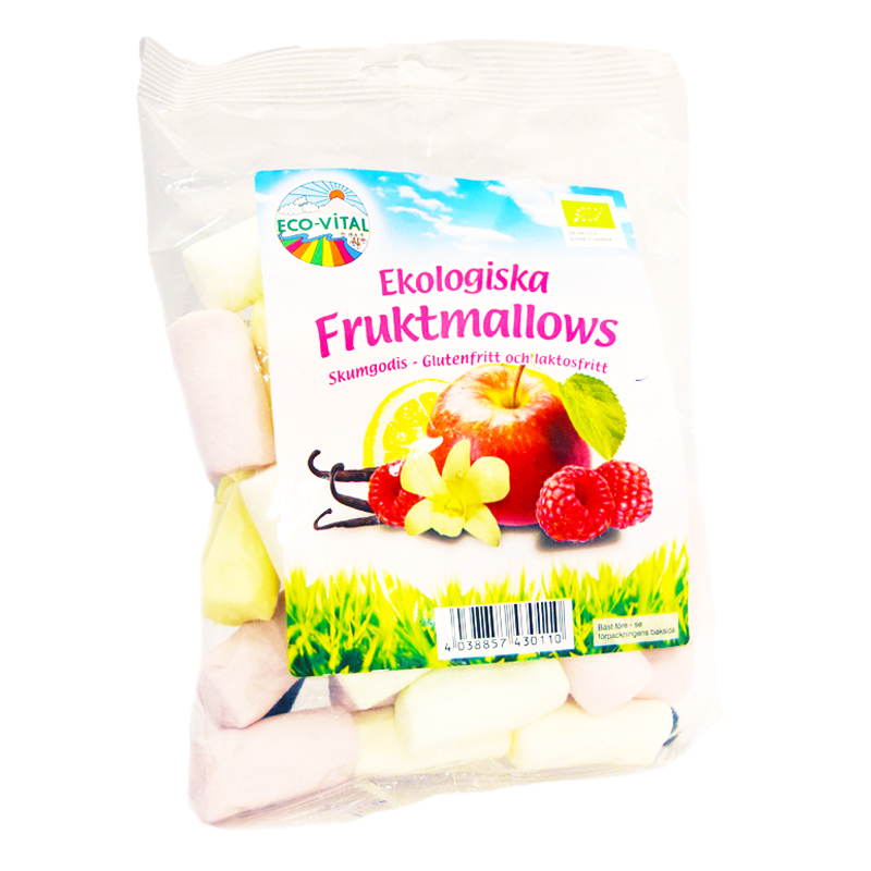 Hedelmävaahtokarkit 90 g - 28% alennus