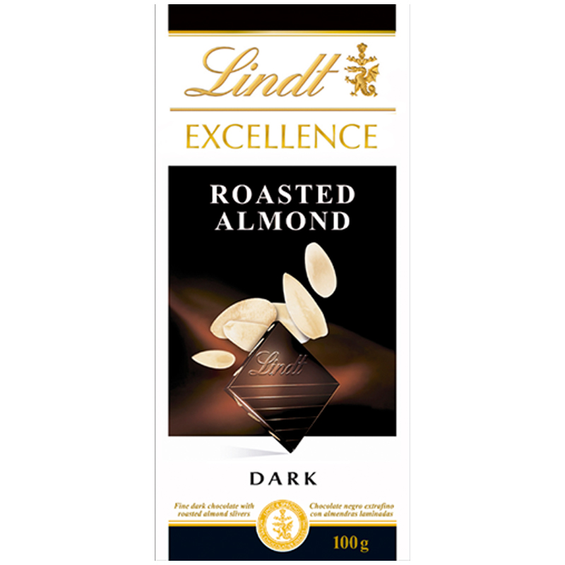 Tumma Suklaa "Roasted Almond" 100g - 12% alennus