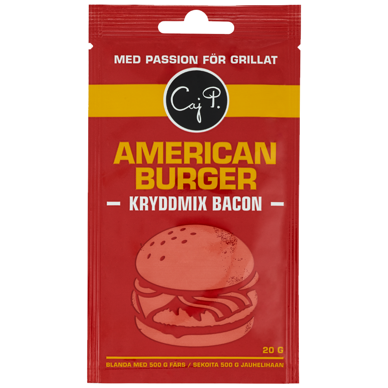 Mausteseos American Burger Pekoni - 45% alennus