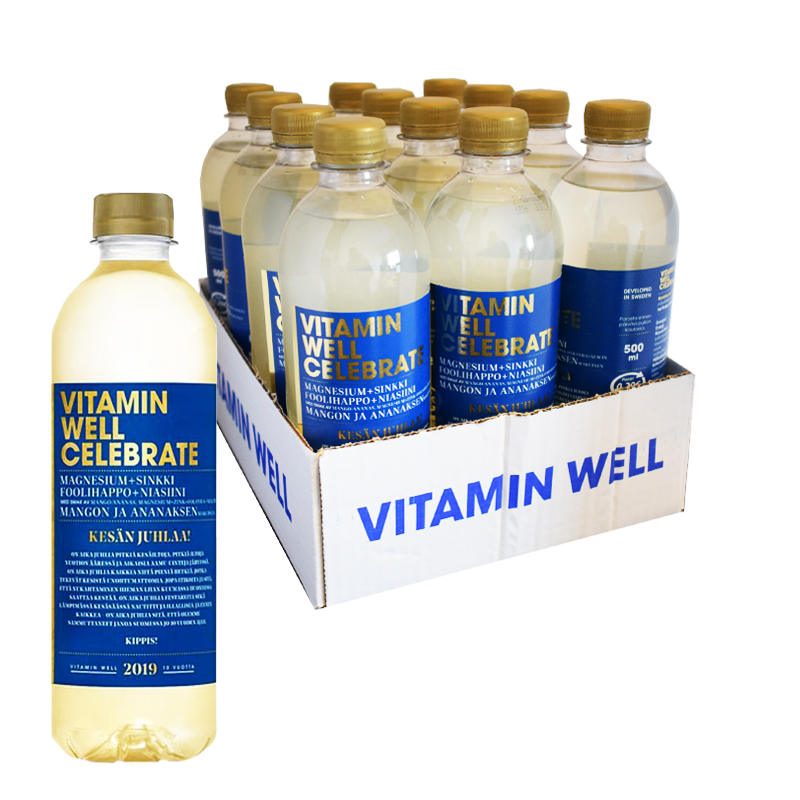 Vitamiinijuomat Mango & Ananas 12kpl - 58% alennus