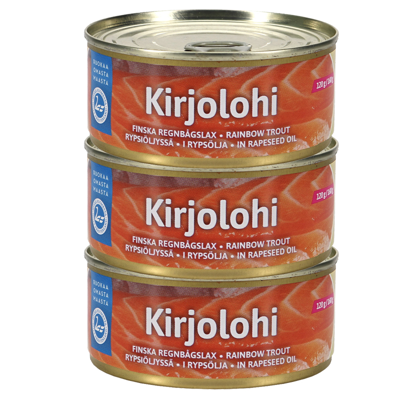 Kirjolohi Rypsiöljyssä - 40% alennus