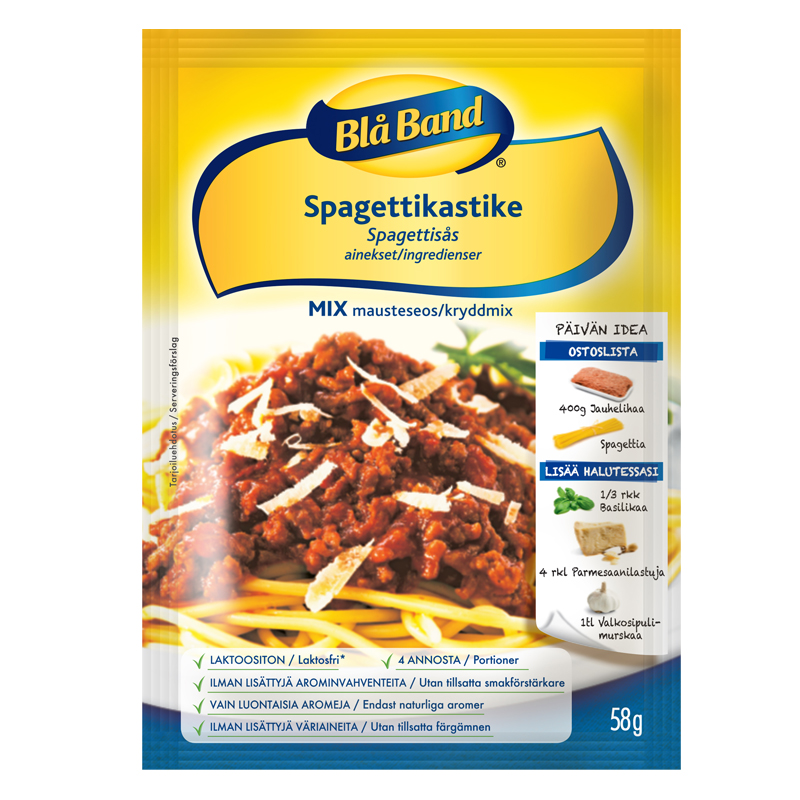 Spagettikastike Mausteseos - 36% alennus