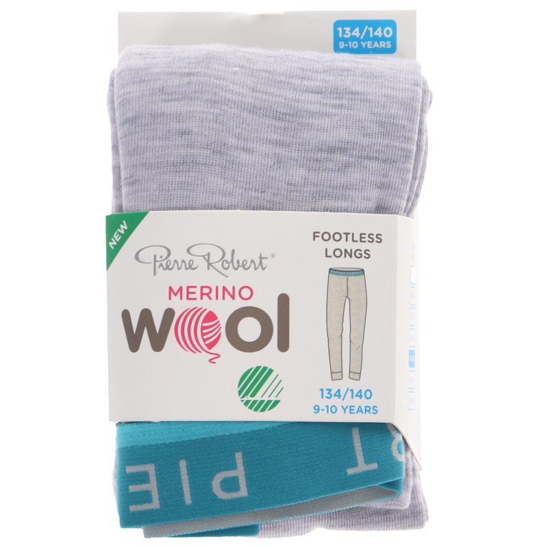 Merinovillapitkikset Lapset, 110-116 Harmaa - 44% alennus