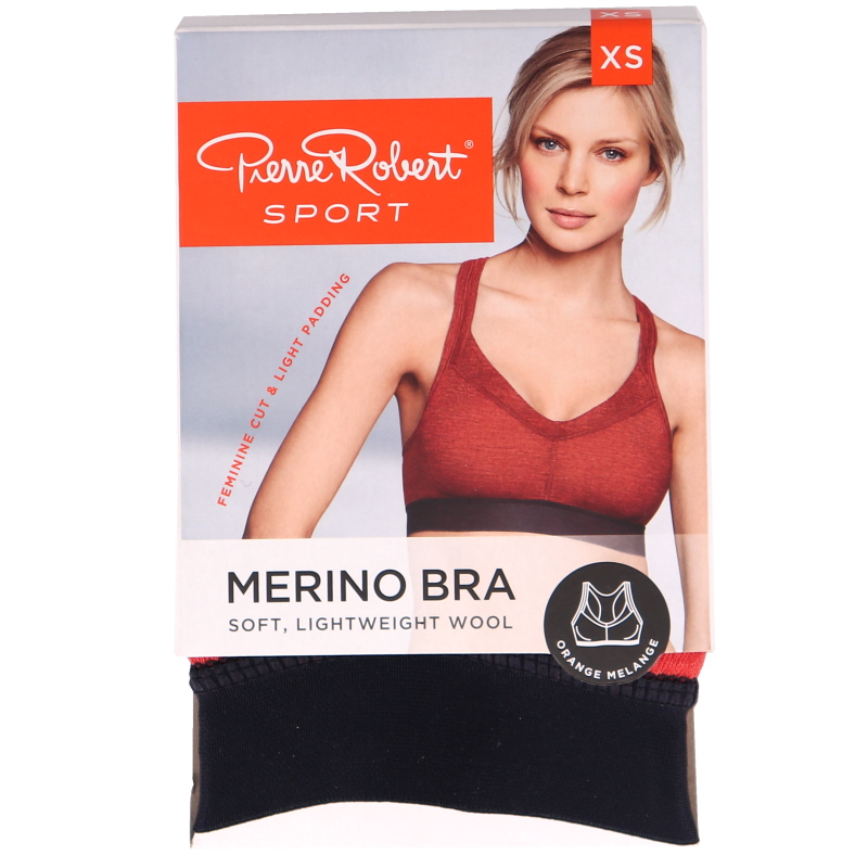 Urheiluliivi Merinovilla Orange Melange Koko XS - 57% alennus