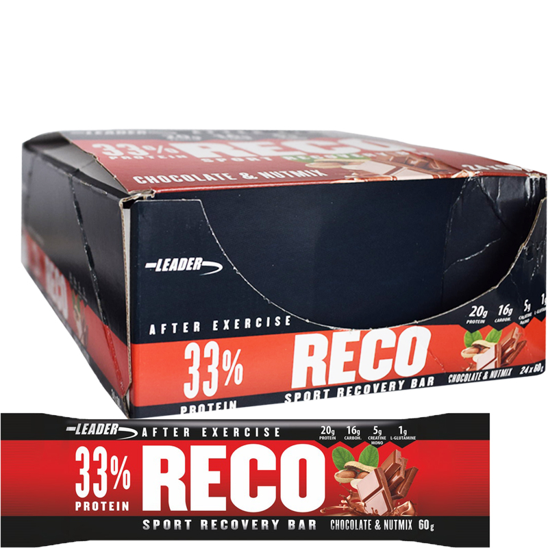 Proteiinipatukoita Chocolate & Nutmix 24kpl - 55% alennus