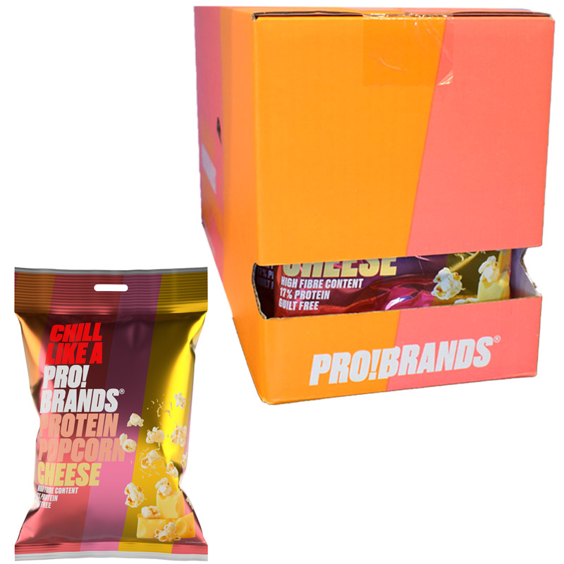 Proteiinipopcornit Juusto 8kpl - 33% alennus