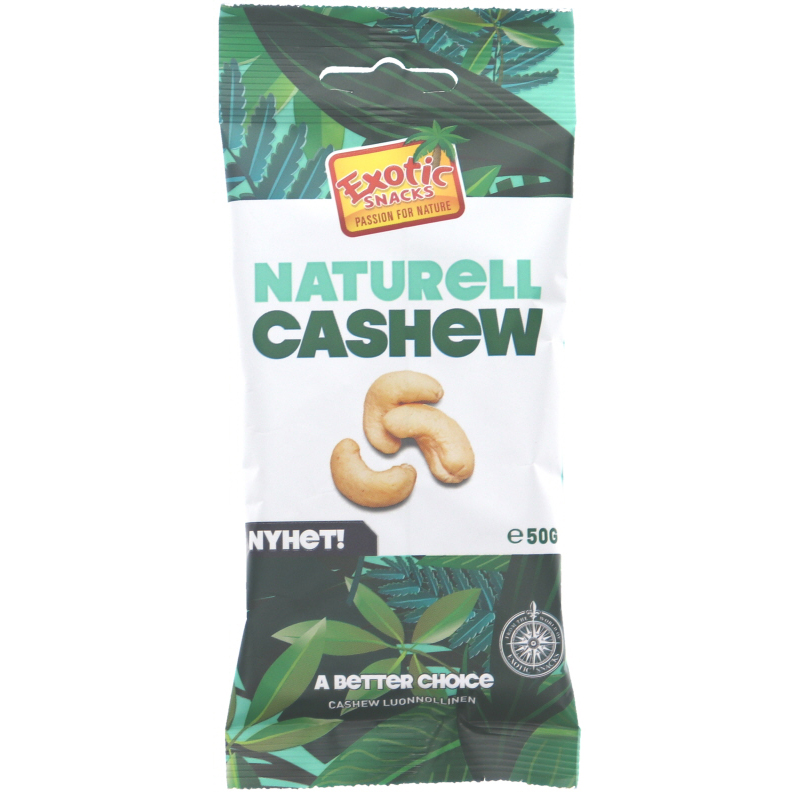 Luomu Cashewpähkinät - 25% alennus