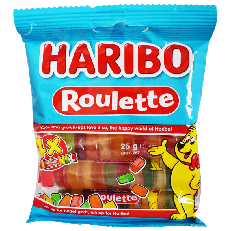 "Roulette" Makeisia 4 x 25g - 34% alennus