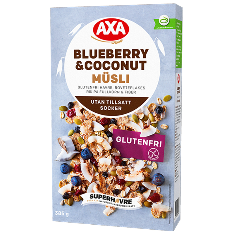Mysli Blueberry & Coconut 85g - 32% alennus