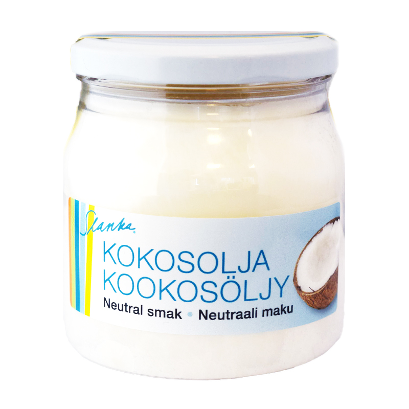 Kookosöljy Neutral 500ml - 50% alennus