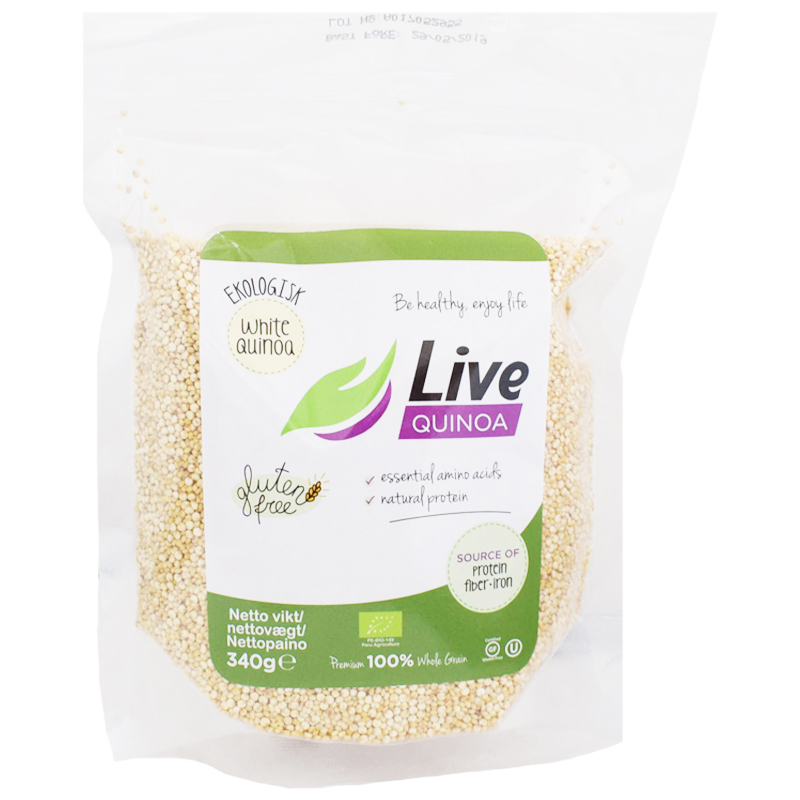 Luomu Valkoinen Kvinoa 340g - 22% alennus