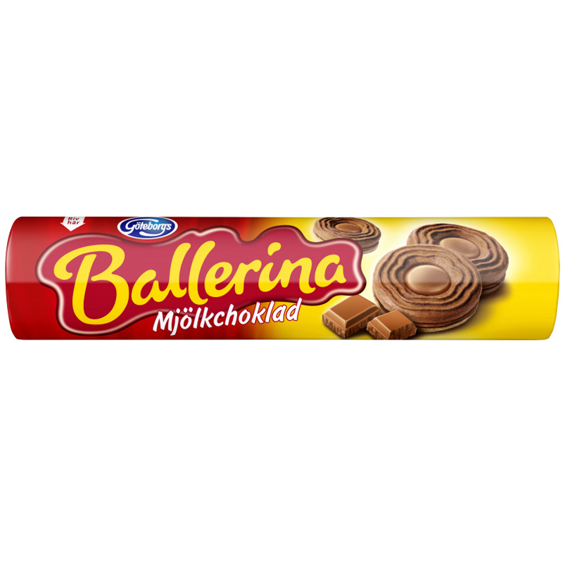 Ballerina Maitosuklaa 190 g - 44% alennus