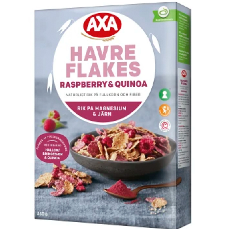 Kauramurot Vadelma Kvinoa 350g - 30% alennus