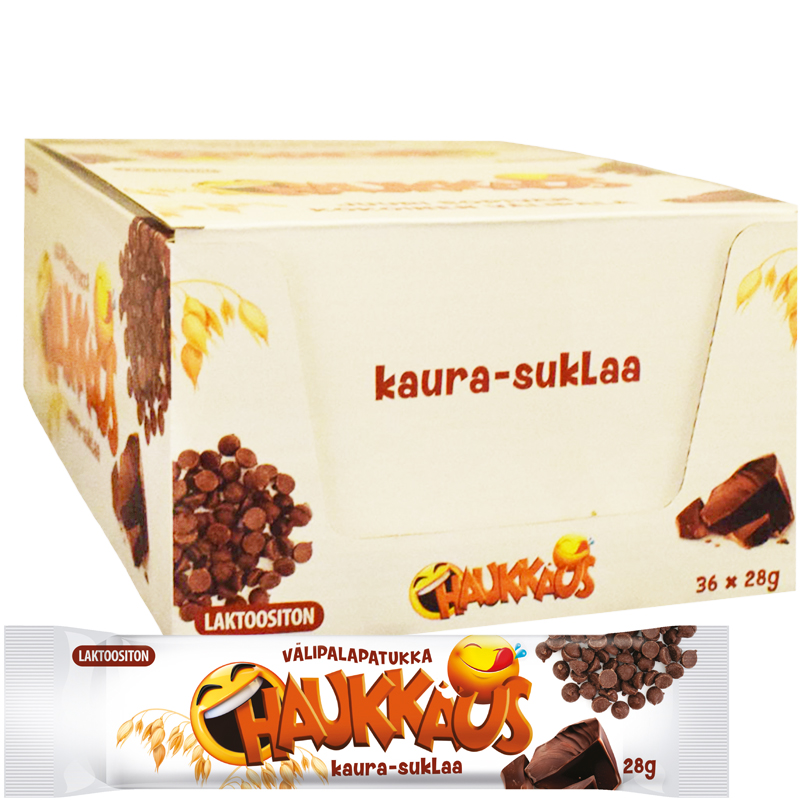 Välipalapatukat Kaura & Suklaa 36kpl - 40% alennus