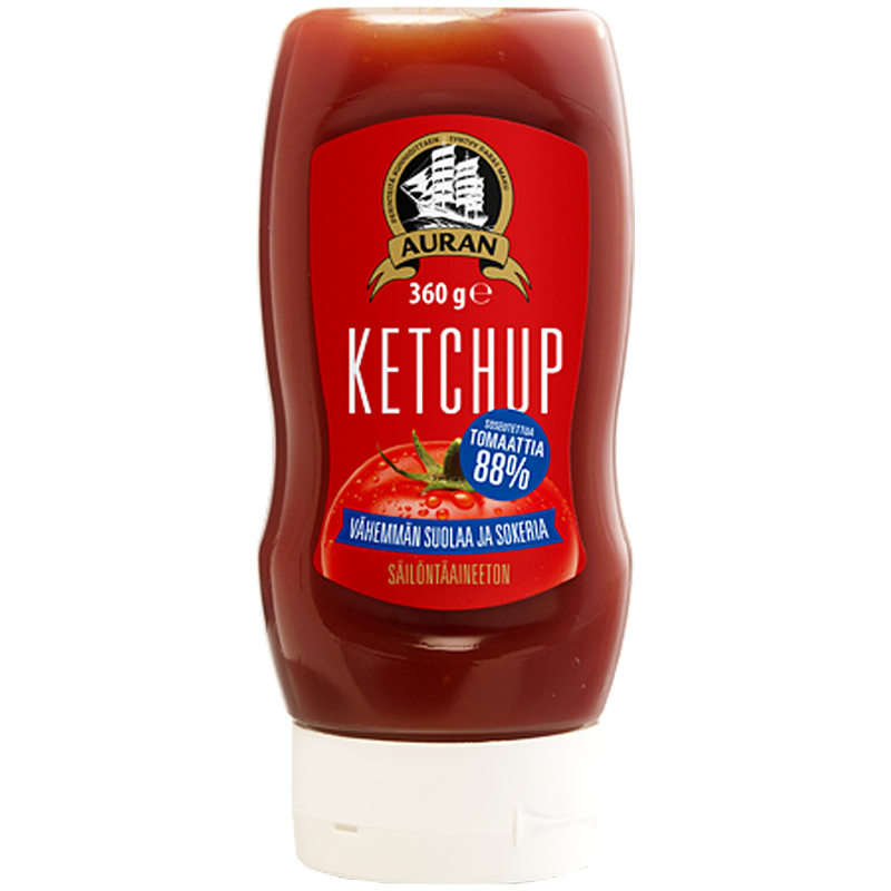 Ketsuppi Vähemmän Sokeria - 24% alennus