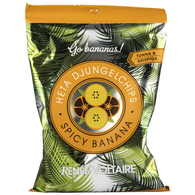 Banaanisipsit "Spicy" 85g - 40% alennus
