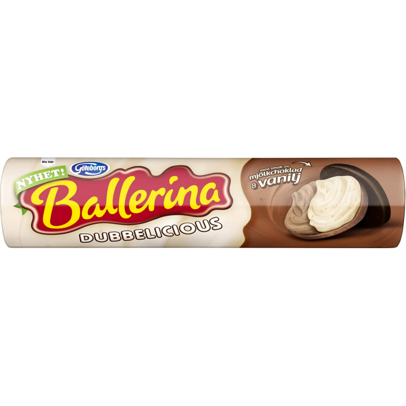 Ballerina Tuplavanilja 190 g - 50% alennus