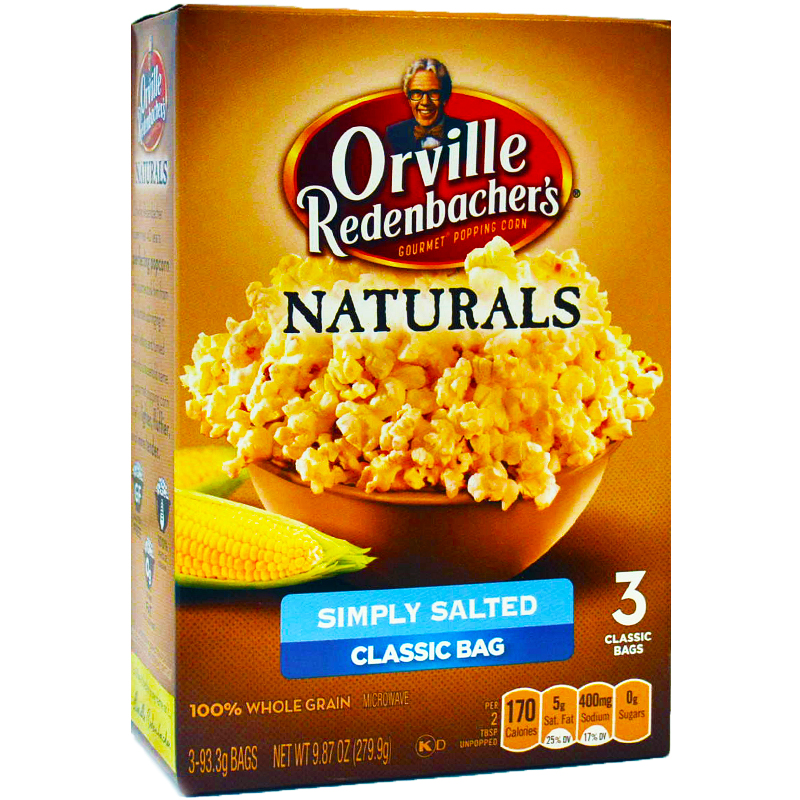 Popcorn, kevyesti suolattu 279 g - 74% alennus