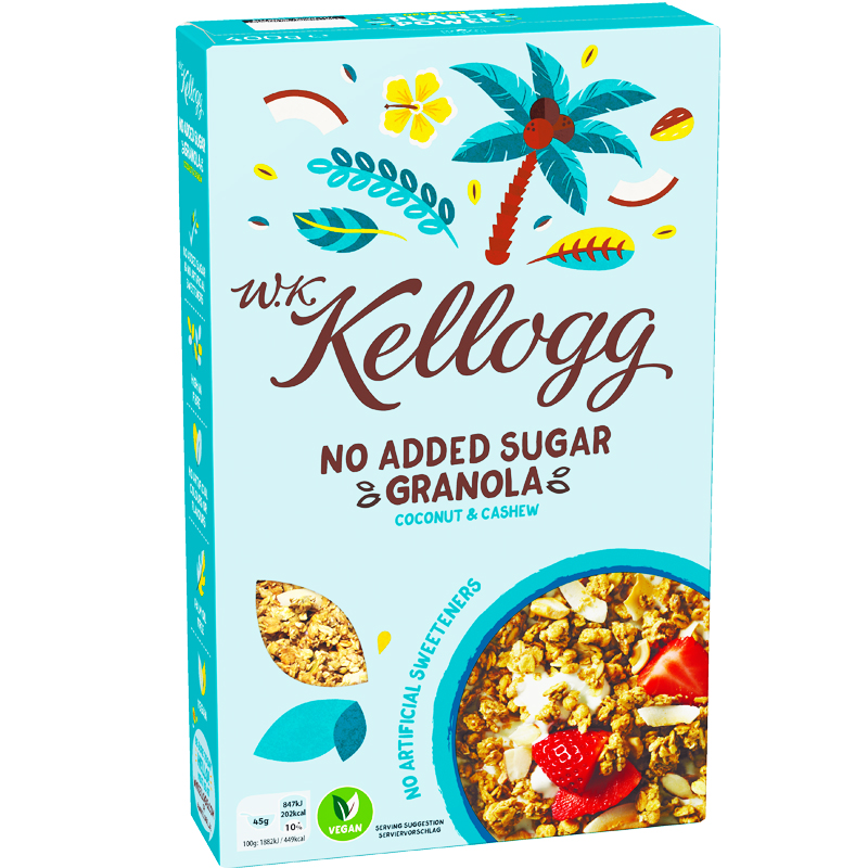 Granola Kookos & Cashewpähkinä - 25% alennus