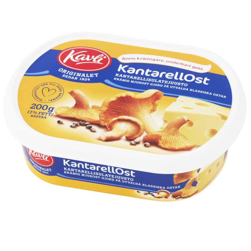 Kantarellisulatejuusto 200g - 63% alennus