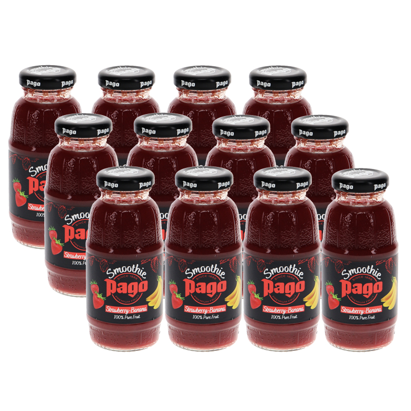 Smoothie Mansikka & Banaani 12kpl - 25% alennus