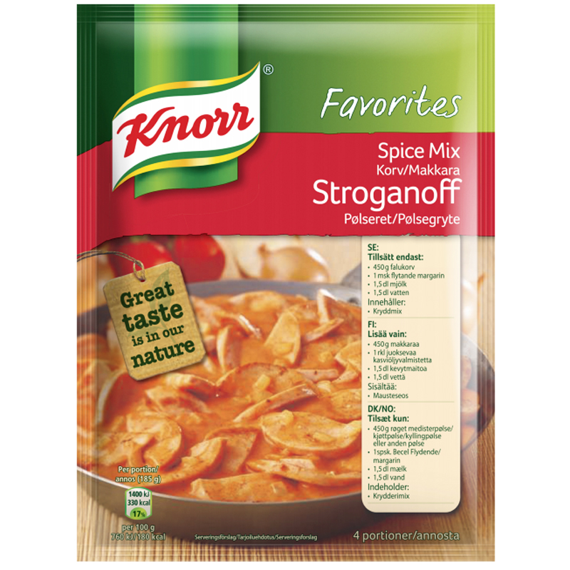 Makkara Stroganoff Maustesekoitus 50g - 45% alennus