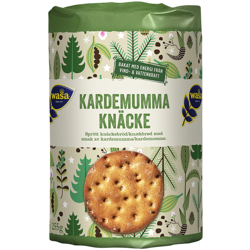 Näkkileipä Kardemumma 255g - 37% alennus
