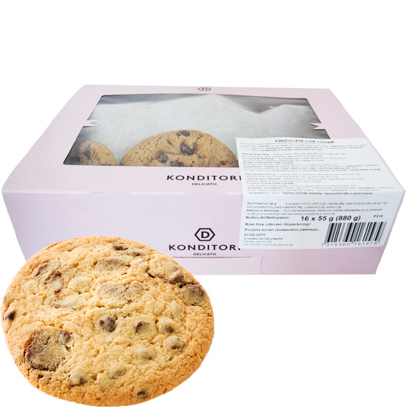 Keksit Chocolate Chip 16kpl - 23% alennus