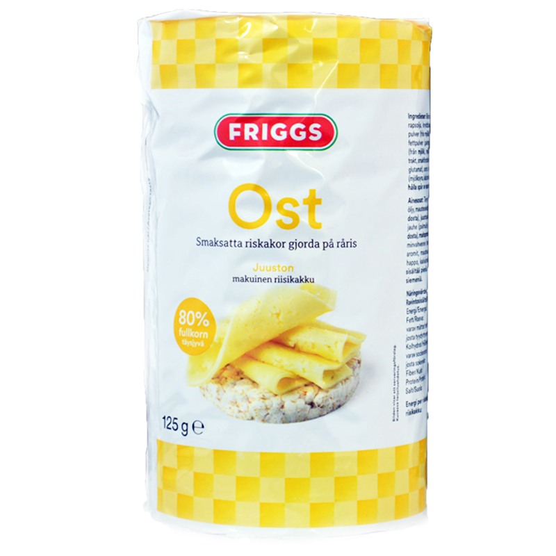 Riisikakut Juusto - 31% alennus